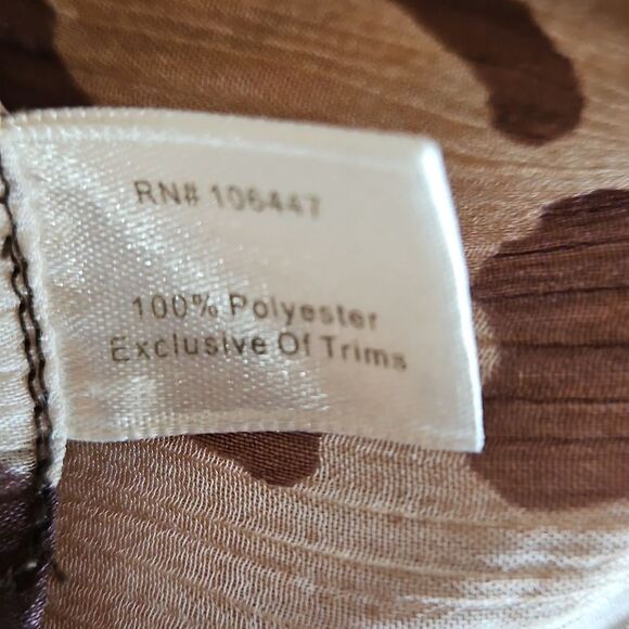 Boston Proper Cheetah Embellished Tunic Shirt S – Trend Animal Print Chic - Picture 4 of 5